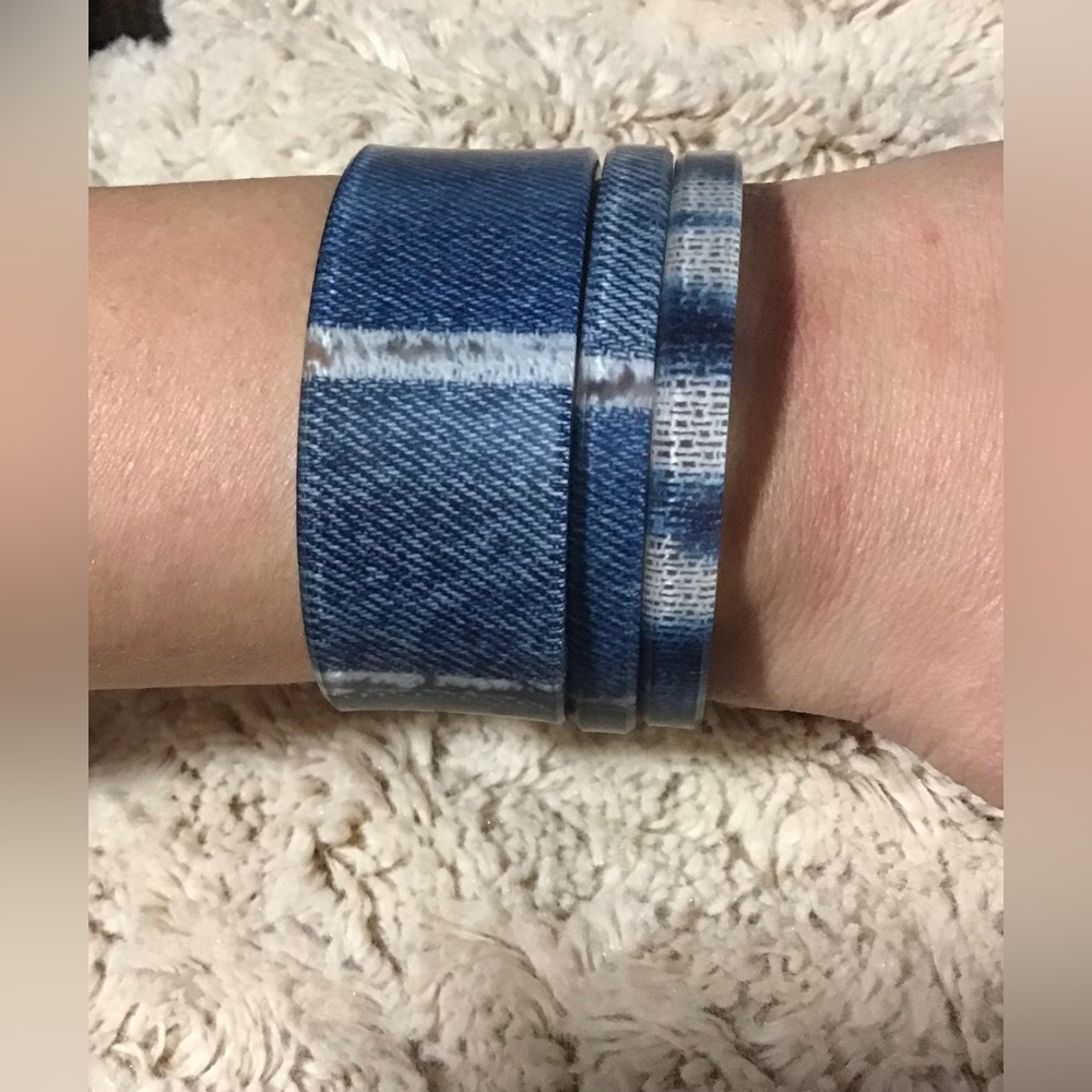 CBA Eco friendly resin bracelets